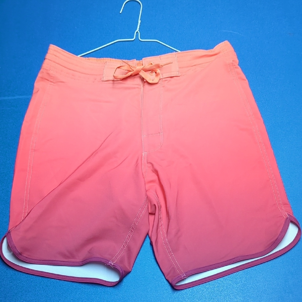 Old Navy Orange Board Shorts Quick-Drying Swimwear